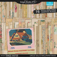 Uncle Gill's Wallpaper Book {Commercial Use}