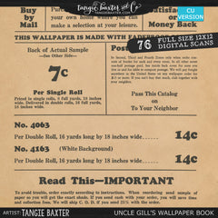 Uncle Gill's Wallpaper Book {Commercial Use}