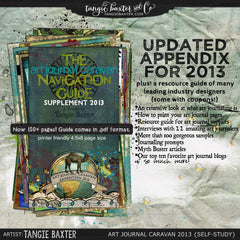 Art Journal Caravan™ Workshop Expedition 2013 {Self-Study}