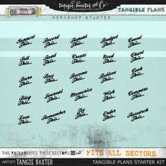 Tangible Plans™ {Starter Kit & Workshop}