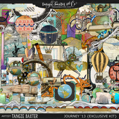 Art Journal Caravan™ Workshop Expedition 2013 {Self-Study}
