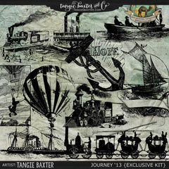 Art Journal Caravan™ Workshop Expedition 2013 {Self-Study}