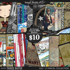 Art Journal Caravan™ 2013 {July Collection}