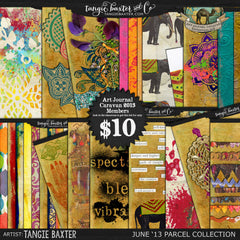 Art Journal Caravan™ 2013 {June Collection}