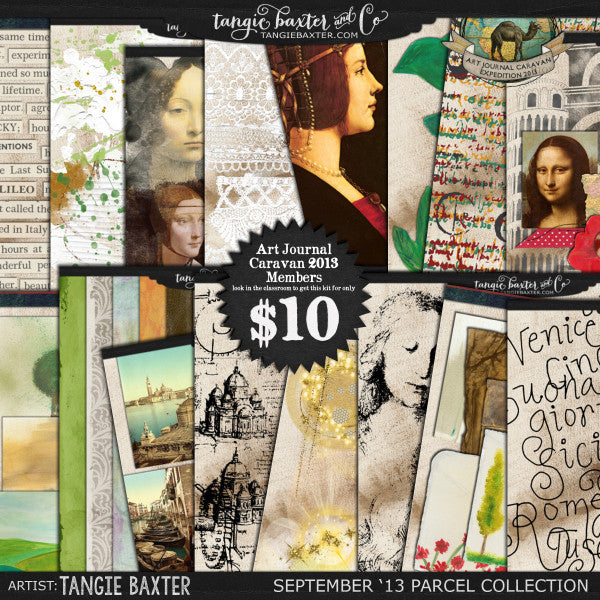 Art Journal Caravan™ 2013 {September Collection}