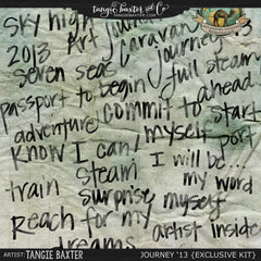 Art Journal Caravan™ Workshop Expedition 2013 {Self-Study}