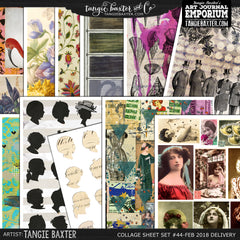 -Collage Sheet Set #44 {Feb '18 Delivery}