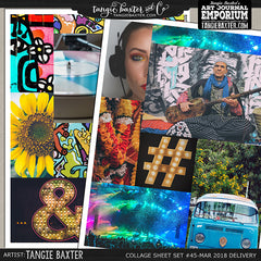 -Collage Sheet Set #45 {Mar '18 Delivery}