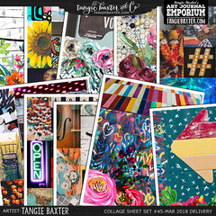 -Collage Sheet Set #45 {Mar '18 Delivery}