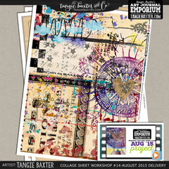 -Collage Sheet Workshop #14 {August '15 Delivery}
