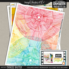 -Collage Sheet Workshop #12 {June '15 Delivery}