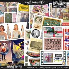 -Collage Sheet Workshop #13 {July '15 Delivery}