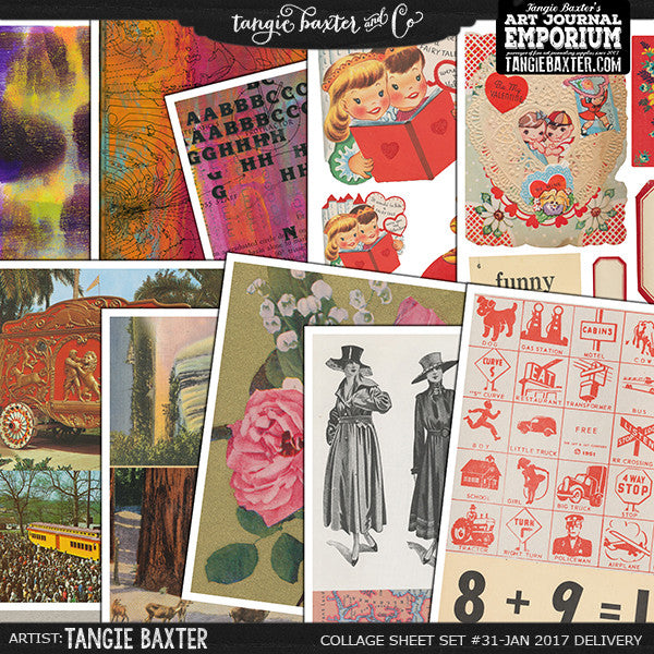 -Collage Sheet Set #31 {Jan. '17 Delivery}