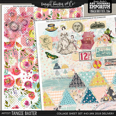 -Collage Sheet Set #43 {Jan '18 Delivery}
