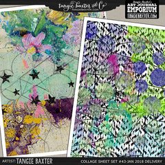 -Collage Sheet Set #43 {Jan '18 Delivery}