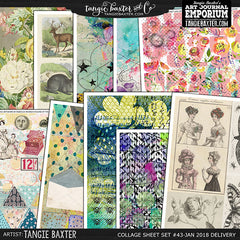 -Collage Sheet Set #43 {Jan '18 Delivery}