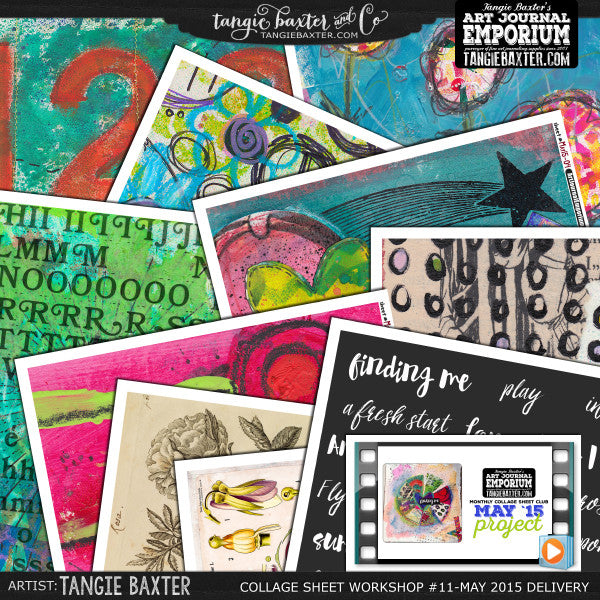 -Collage Sheet Workshop #11 {May '15 Delivery}