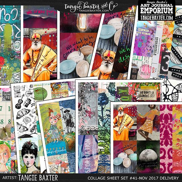 -Collage Sheet Set #41 {Nov '17 Delivery}