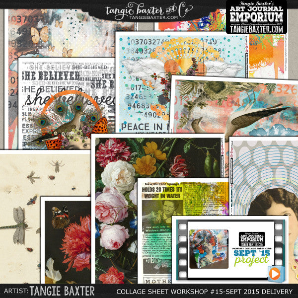 -Collage Sheet Workshop #15 {September '15 Delivery}