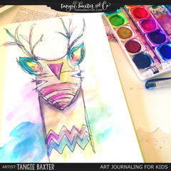 Art Journaling for Kids Online Workshop