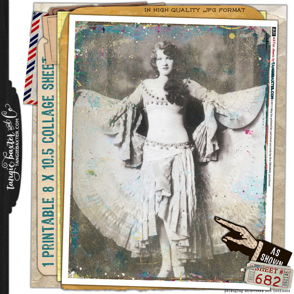 ARTist Collage Sheet #682