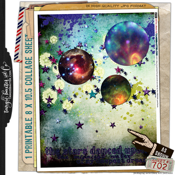 ARTist Collage Sheet #702