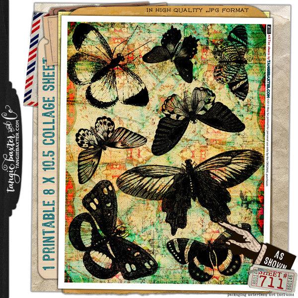 ARTist Collage Sheet #711