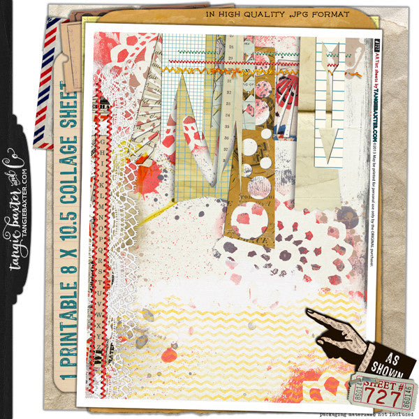 ARTist Collage Sheet #727