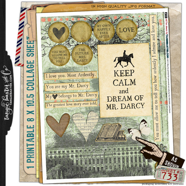 ARTist Collage Sheet #733