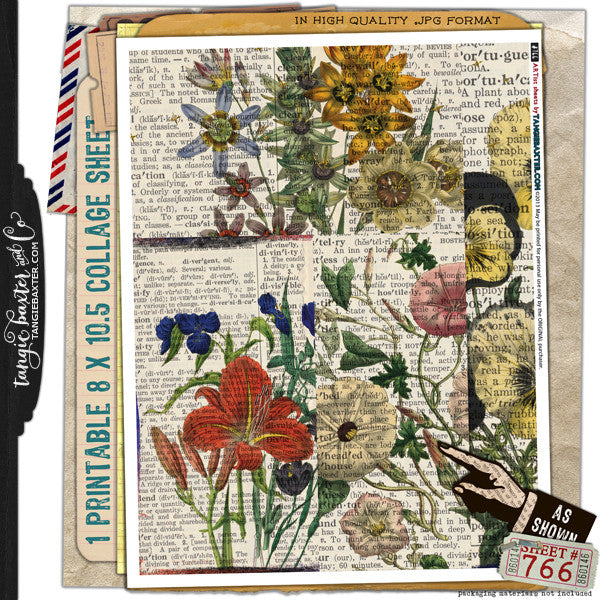 ARTist Collage Sheet #766