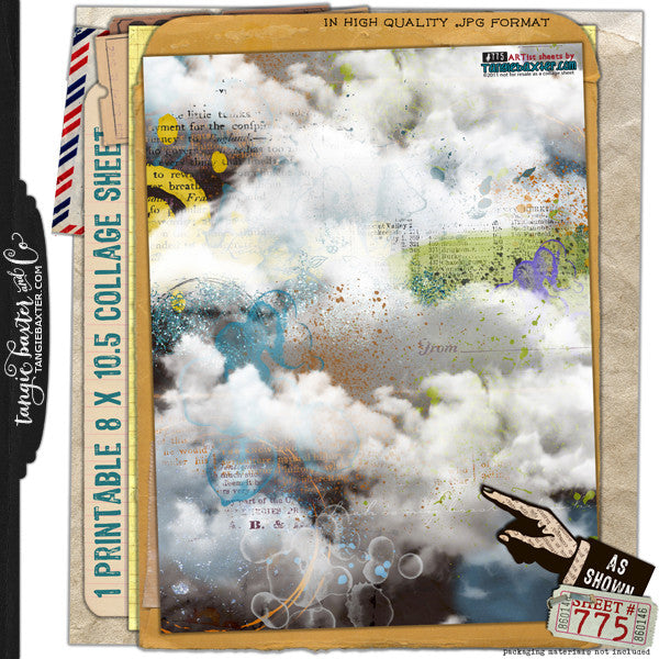 ARTist Collage Sheet #775