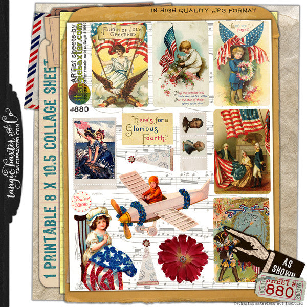 ARTist Collage Sheet #880