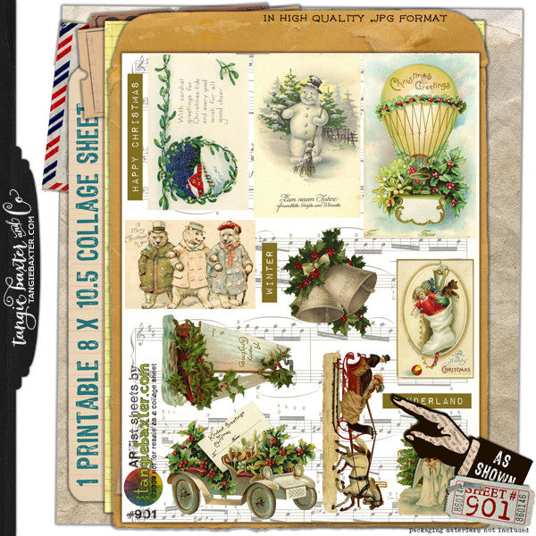 ARTist Collage Sheet #901