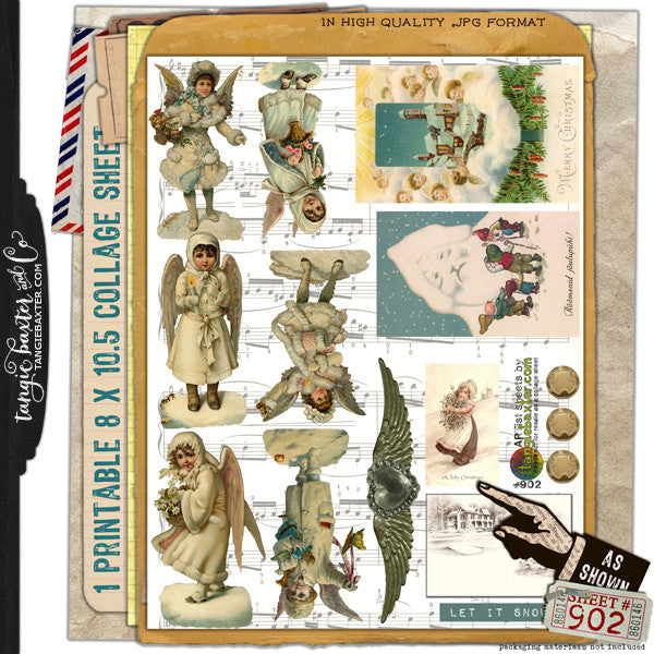 ARTist Collage Sheet #902