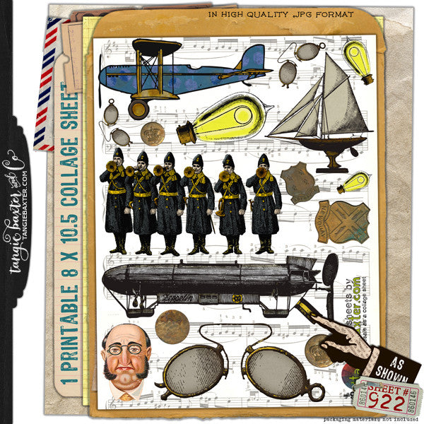 ARTist Collage Sheet #922