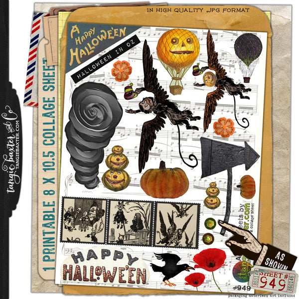 ARTist Collage Sheet #949