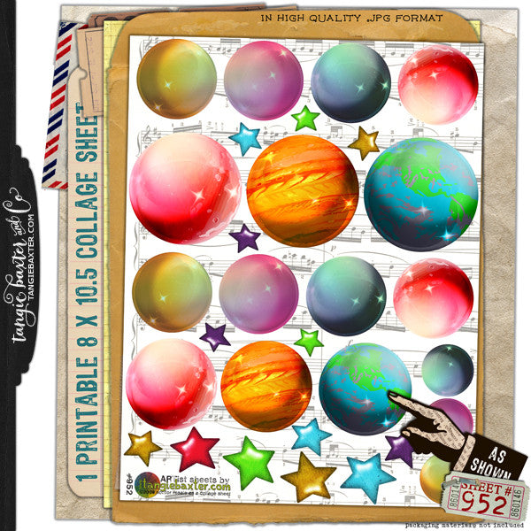 ARTist Collage Sheet #952