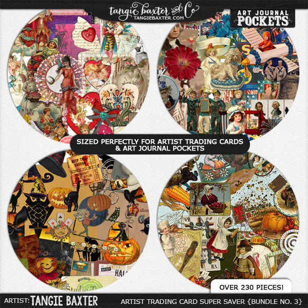 Artist Trading Cards Super Saver {Bundle No. 3}