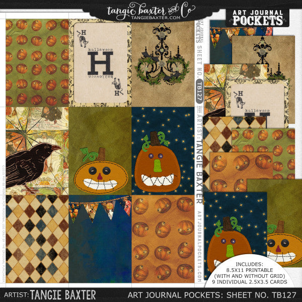 Art Journal Pockets™ Sheet No. 127