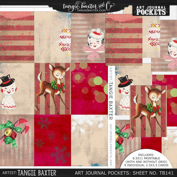Art Journal Pockets™ Sheet No. 141
