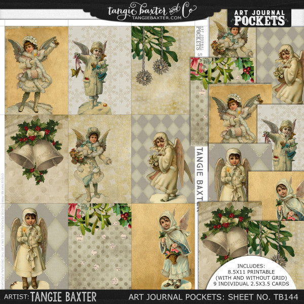 Art Journal Pockets™ Sheet No. 144