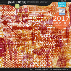 2017 Brush of the Month Club - No. 10 October Brushes
