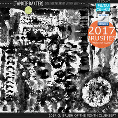 2017 Brush of the Month Club - No. 09 September Brushes