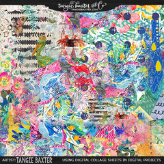 Using Digital Collage Sheets in Digital Projects