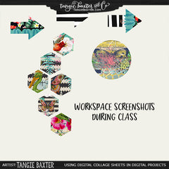 Using Digital Collage Sheets in Digital Projects