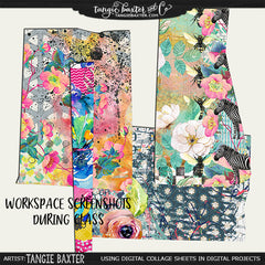 Using Digital Collage Sheets in Digital Projects