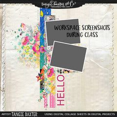 Using Digital Collage Sheets in Digital Projects