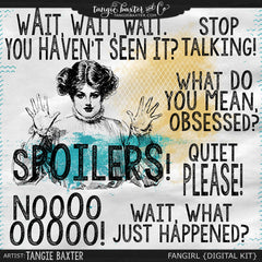 FANGIRL! {Kit & Word Art} Only