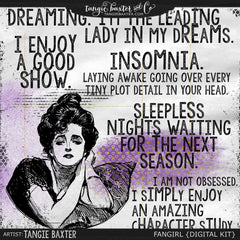 FANGIRL! {Kit & Word Art} Only