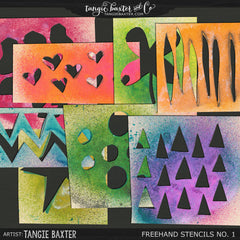 Freehand Stencils No. 1